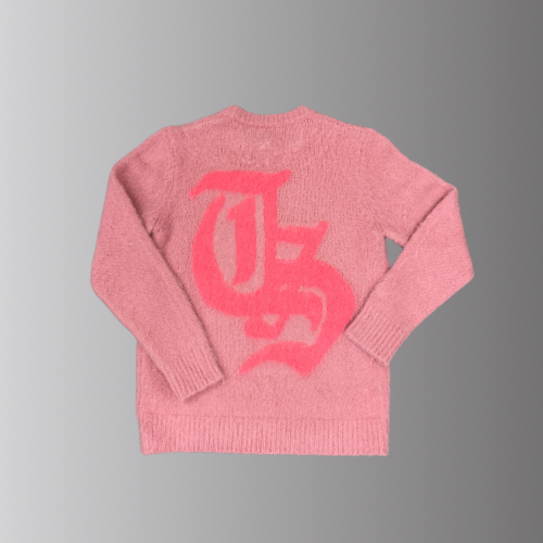 Mohair Knit Pink
