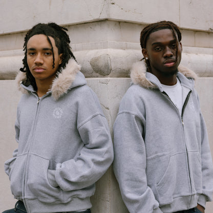 « ERMINE » ZIP-HOODIE