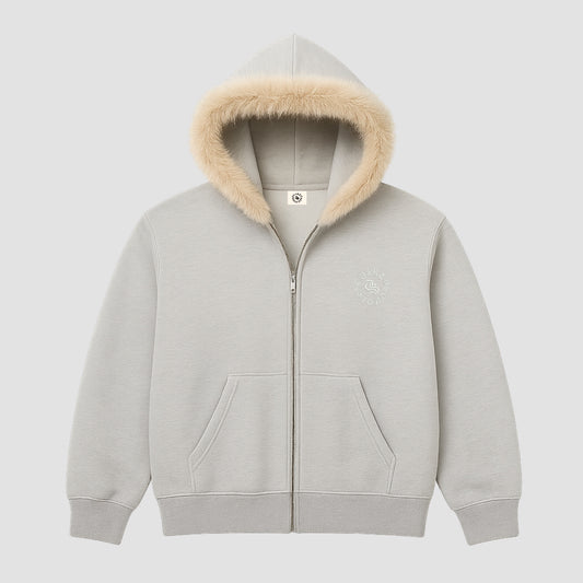 « ERMINE » ZIP-HOODIE