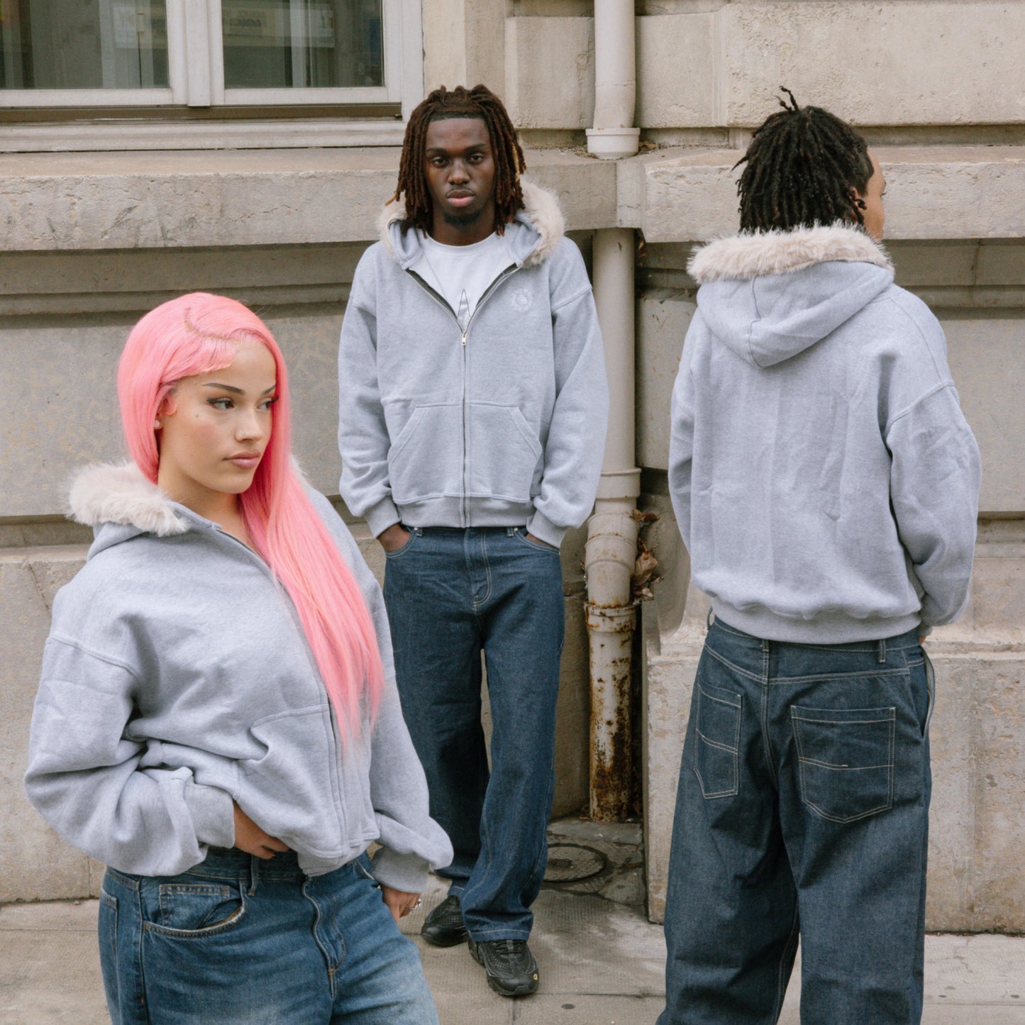 « ERMINE » ZIP-HOODIE