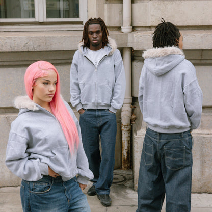 « ERMINE » ZIP-HOODIE