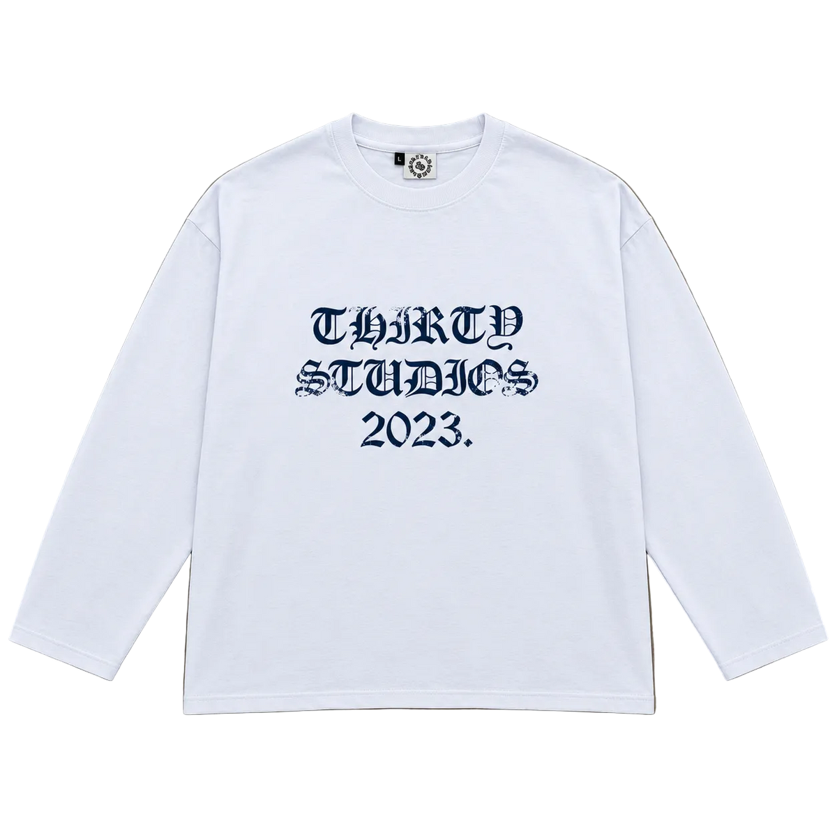 "THIRTY 2023." LONGSLEEVES