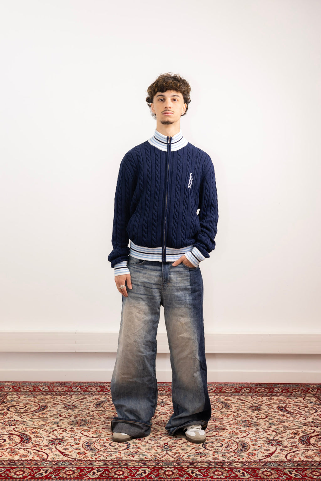 " HERITAGE " KNIT ZIP