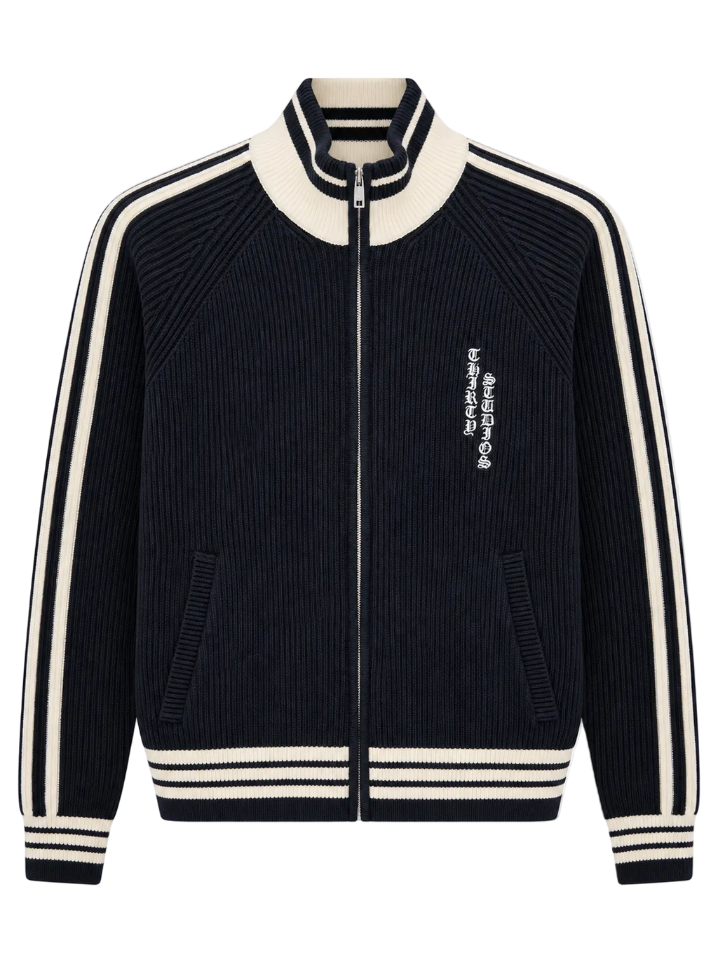 "Varsity" KNIT ZIP