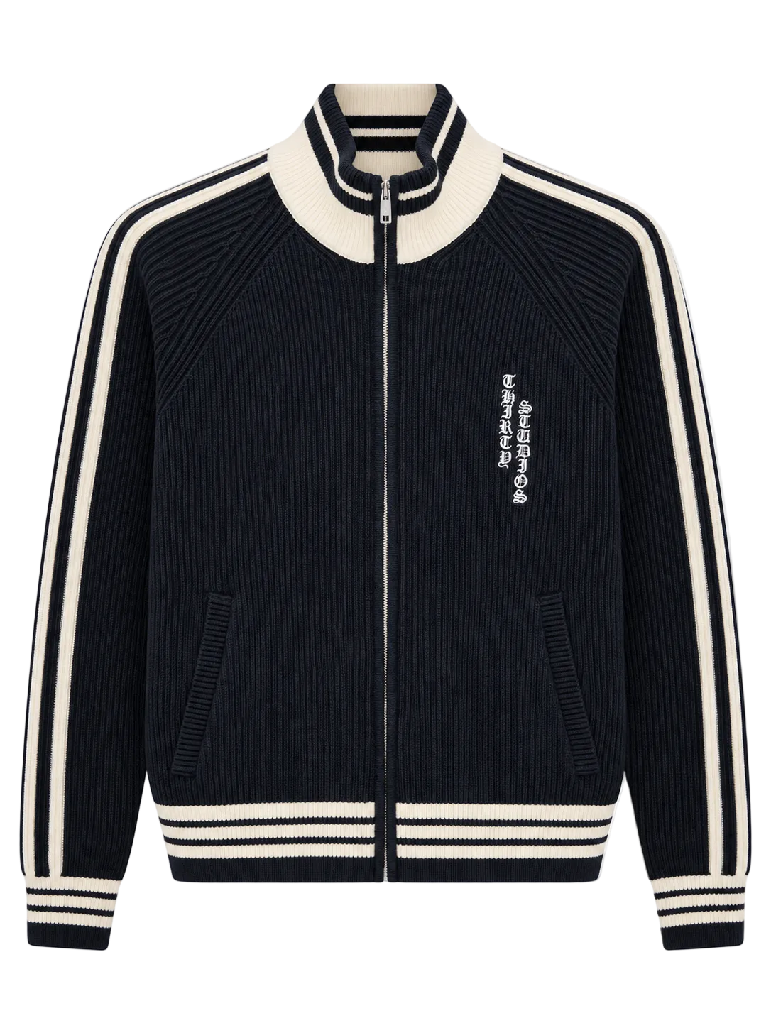 "Varsity" KNIT ZIP